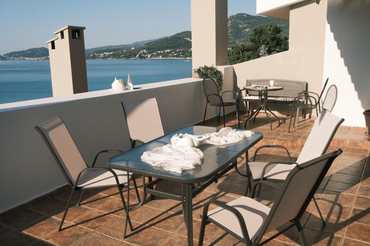 Crystal Bay Apartment Palaiontsiflikion Luaran gambar